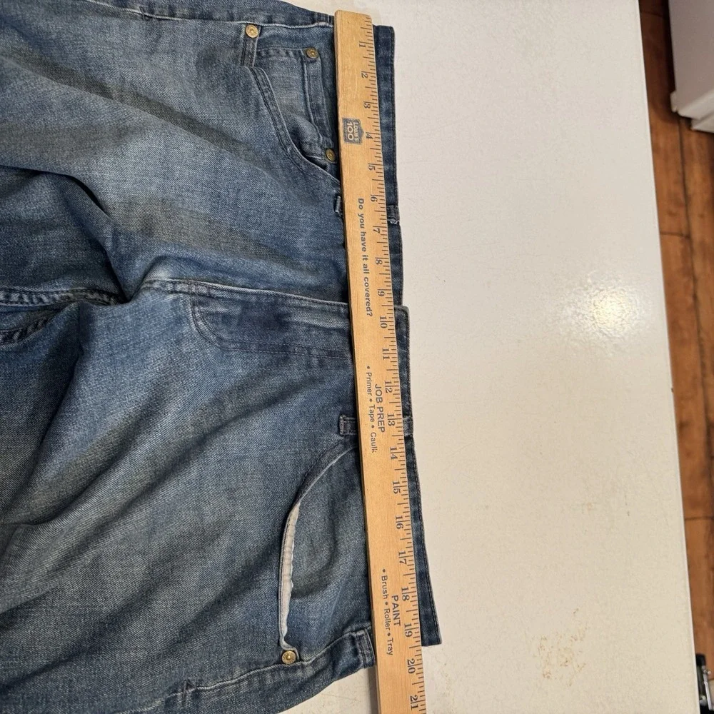 IZOD‎ Men's Comfort Stretch Straight Fit Jean 36x32 ( 38x31.5) Blue Denim Jeans